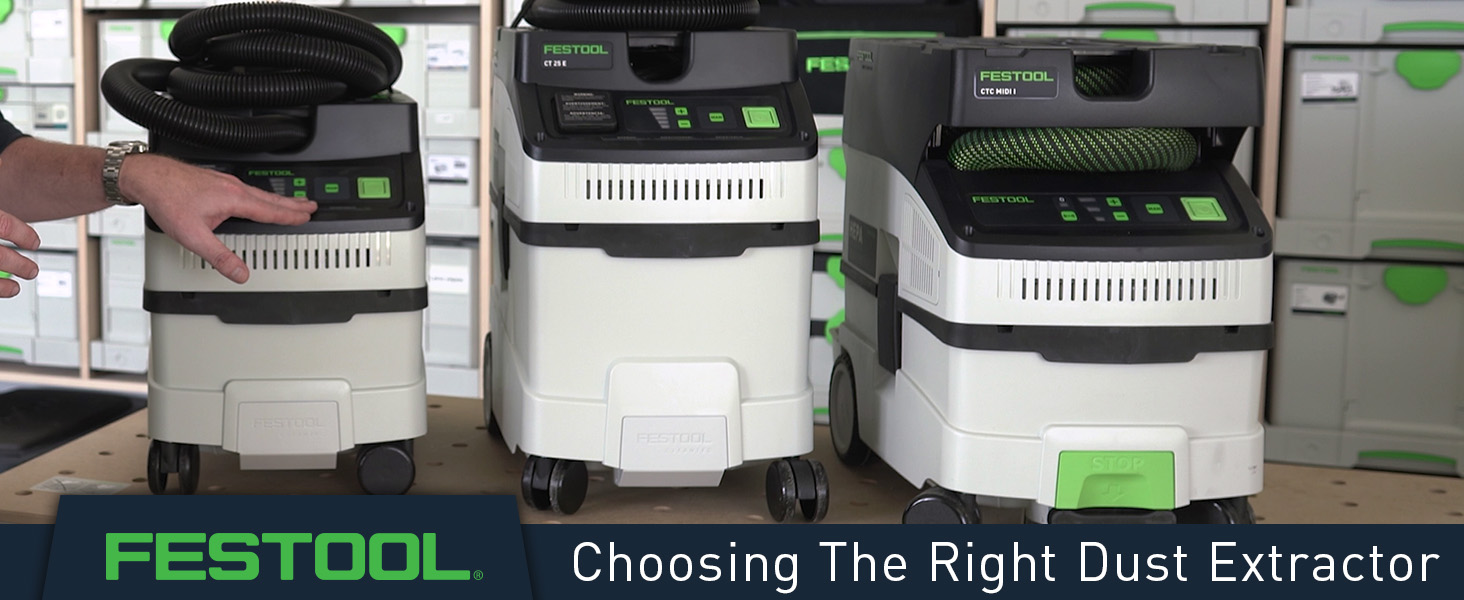 Festool 577871 Dust Extractor CLEANTEC CT 26 EI HEPA - Amazon.com